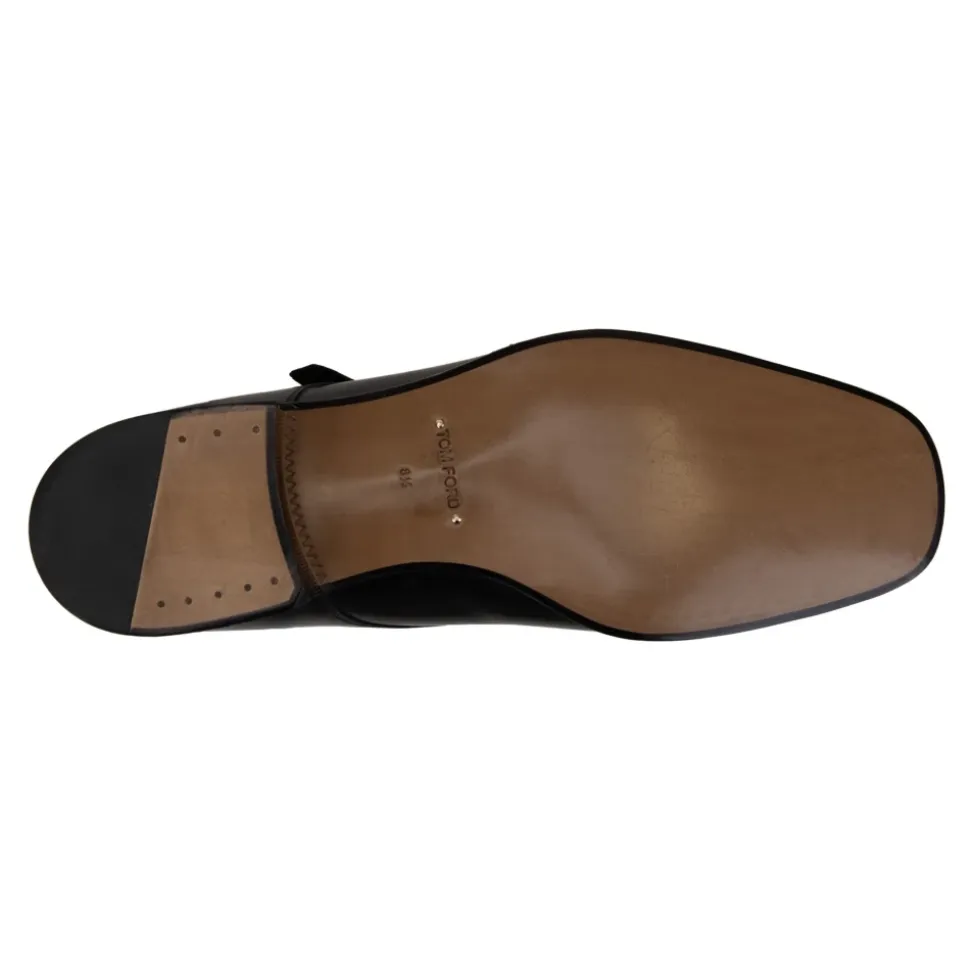 Herren Leder Haken Schuhe