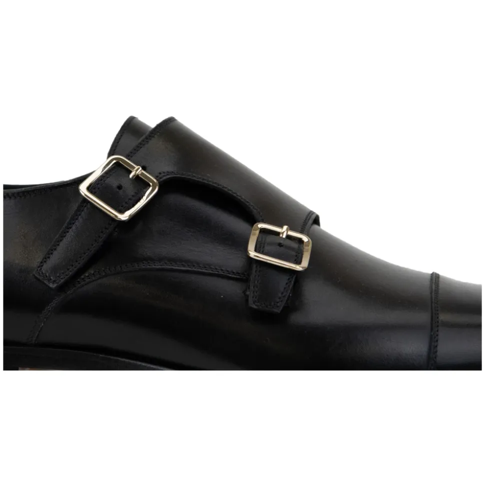 Herren Leder Haken Schuhe
