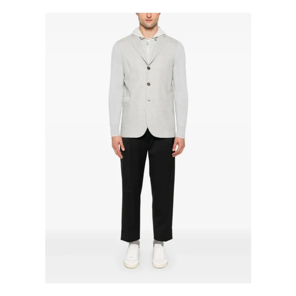 Herren Schwarze Chinos Hose