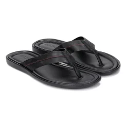 Herren schwarze Zehentrenner.Dieses Produkt fällt groß aus.