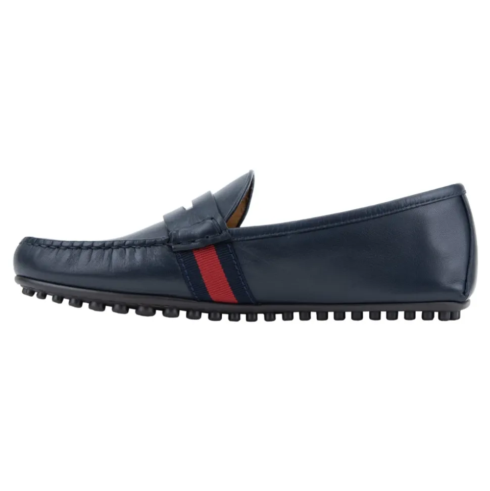 Herren Slip-On Loafers Lederschuhe