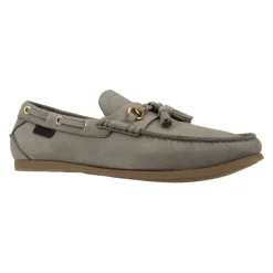 Herren Slip-On Loafers mit Fransen Leder