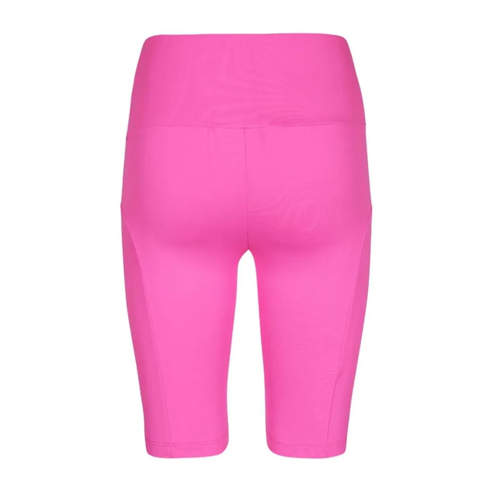 High Waist Logo Print Shorts
