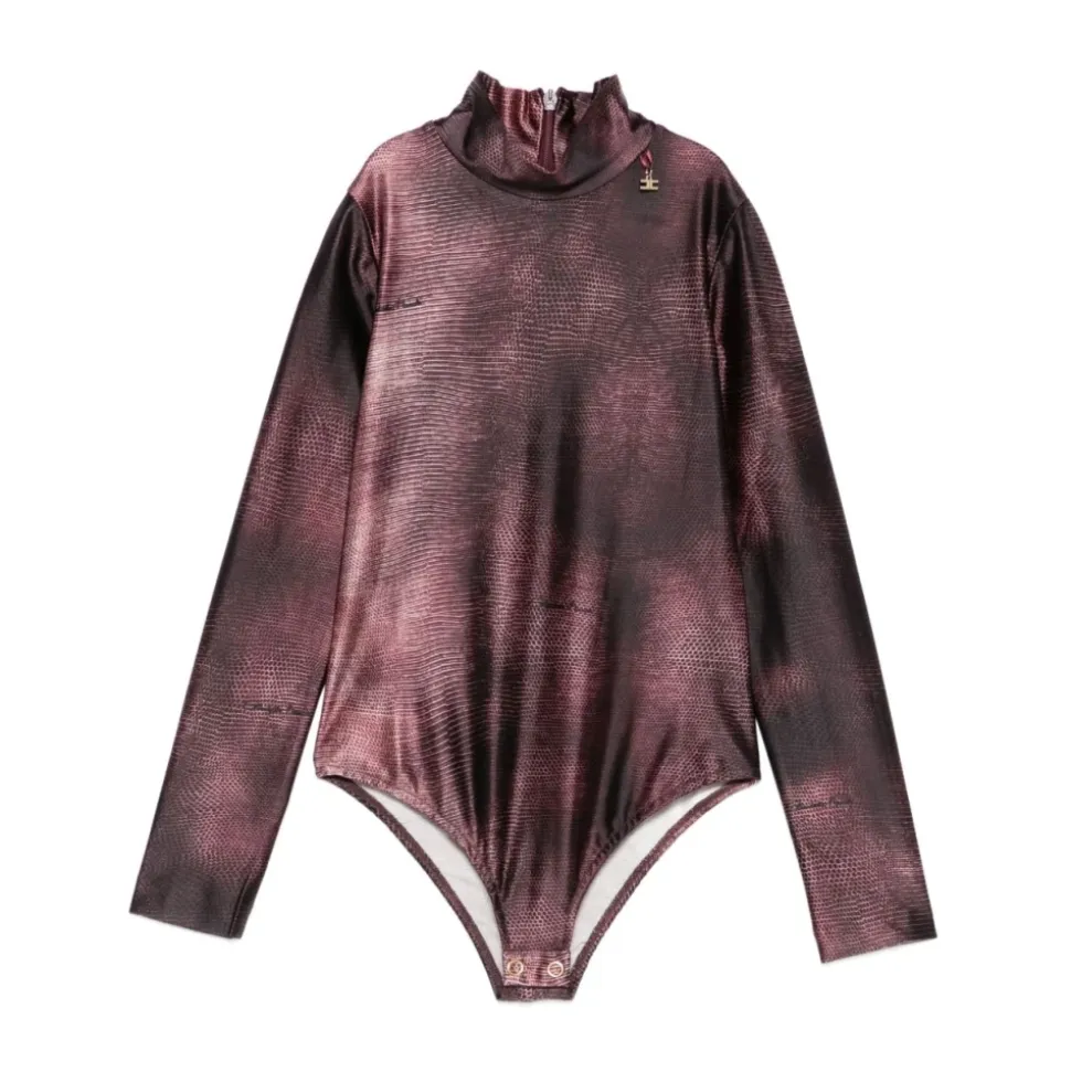 High-neck Bodysuit