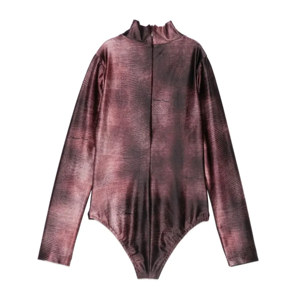 High-neck Bodysuit