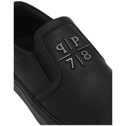 Hirsch-Print Leder Slipper