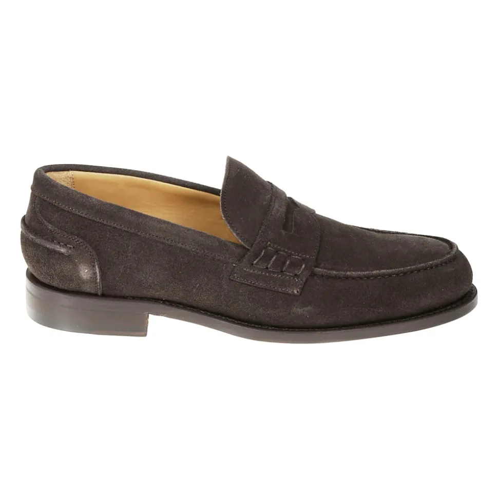 Hochwertiger Leder-Loafer in Tiefbraun