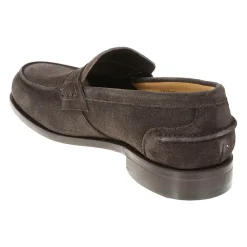 Hochwertiger Leder-Loafer in Tiefbraun