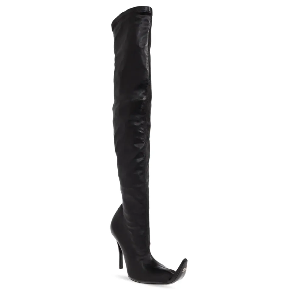Hohe Stiefel Poulaine