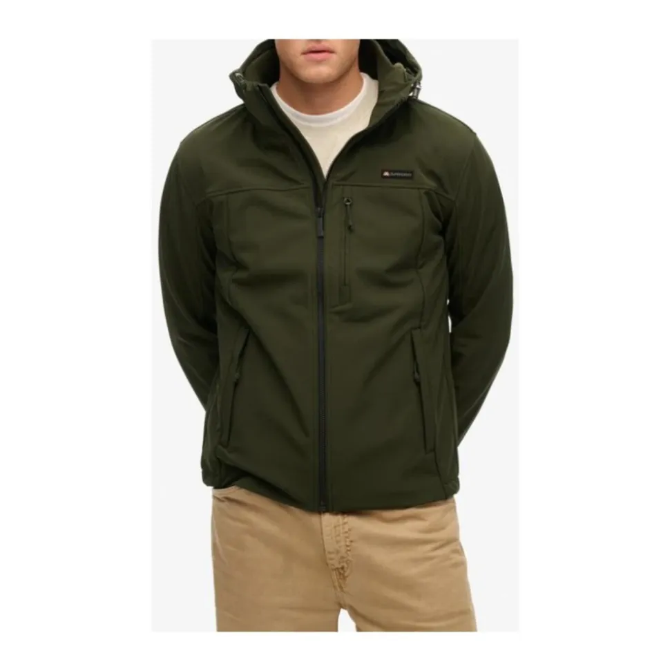 Hooded Zip Blazer with Front Pockets