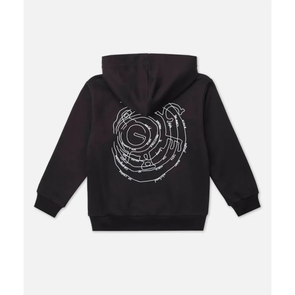Hoodie mit Etikett