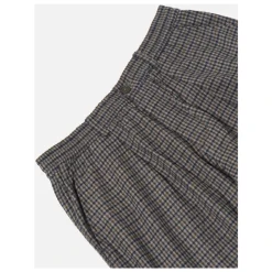 Houndstooth Wool Oxford Pant