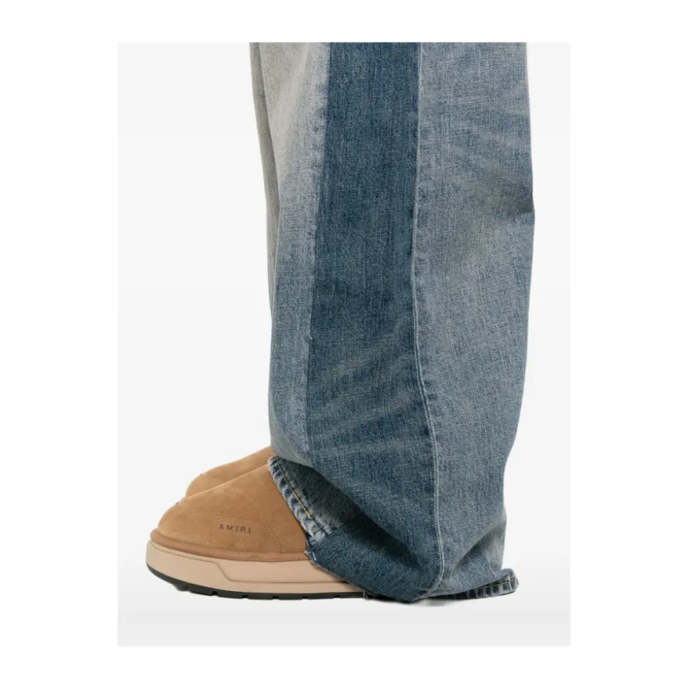 Indigo Blue Stonewash Denim Jeans
