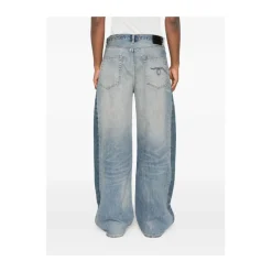 Indigo Blue Stonewash Denim Jeans