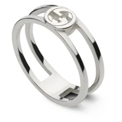 Interlocking Interlocking G Ring aus Sterlingsilber klein 6mm