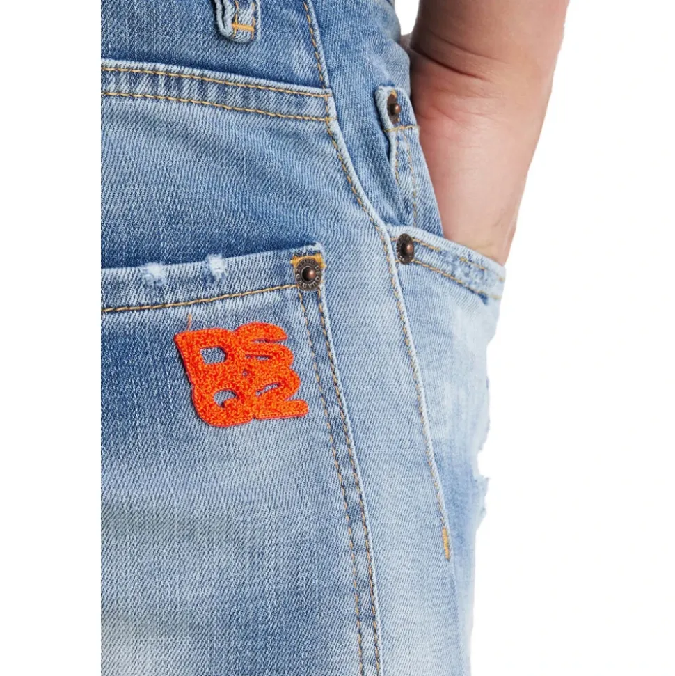 Italienische Jeanshose Hergestellt in Italien