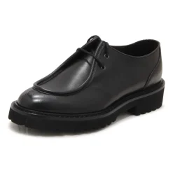 Italienische Schnürschuhe Schwarz Deco