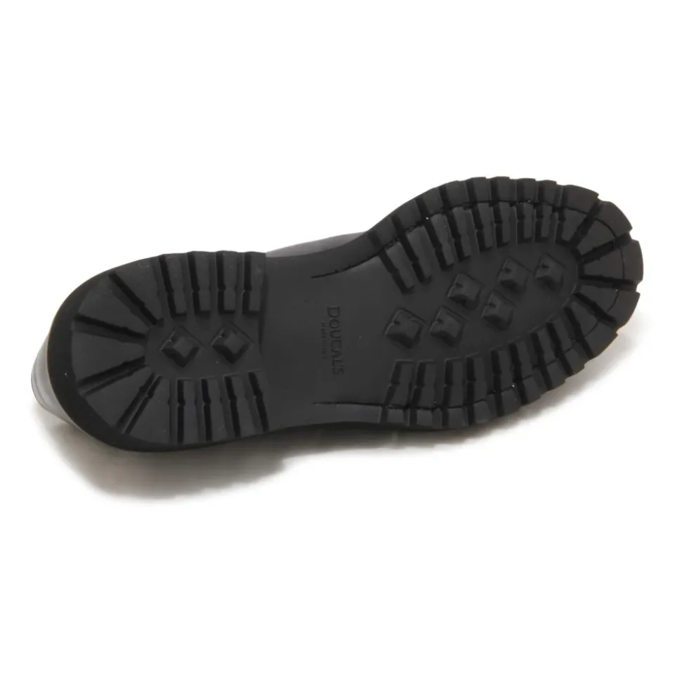 Italienische Schnürschuhe Schwarz Deco