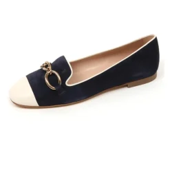 Ivory Ballerina Schuhe mit Ketten-Detail