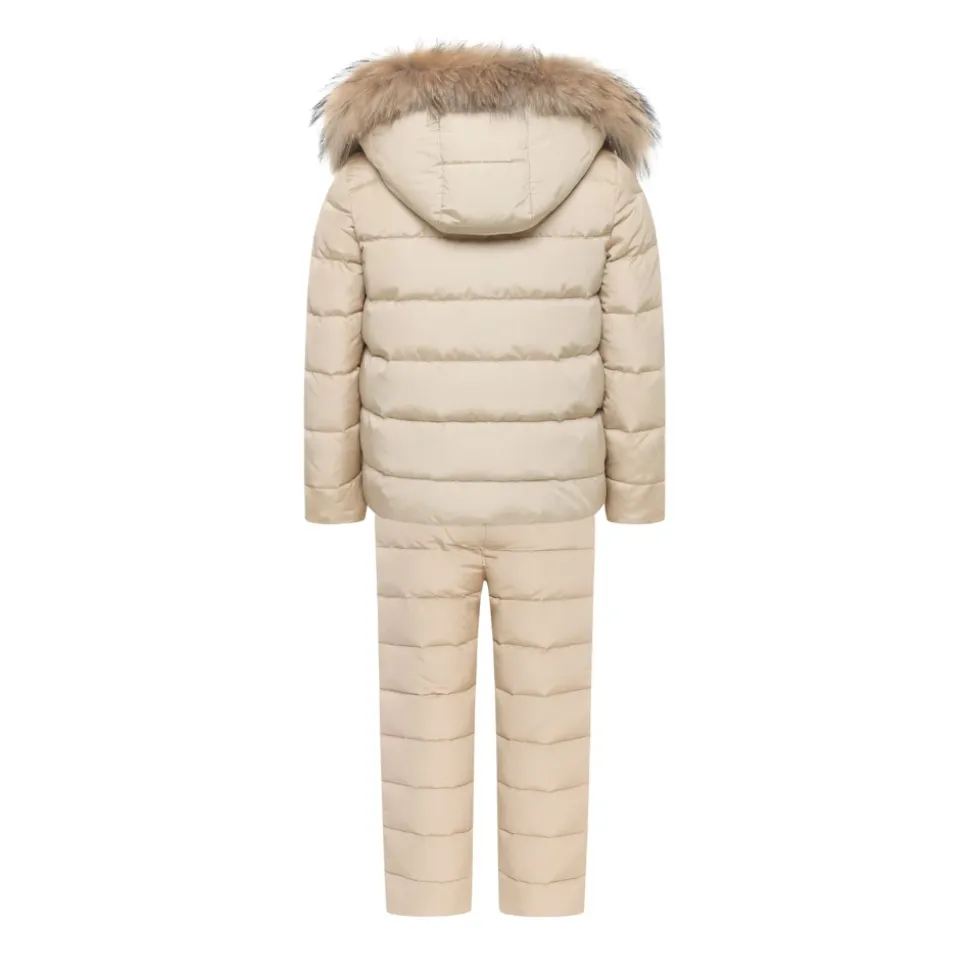 Jacke und gefütterte Overall-Set