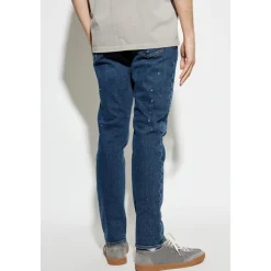 Jeans mit dekorativen Farbflecken