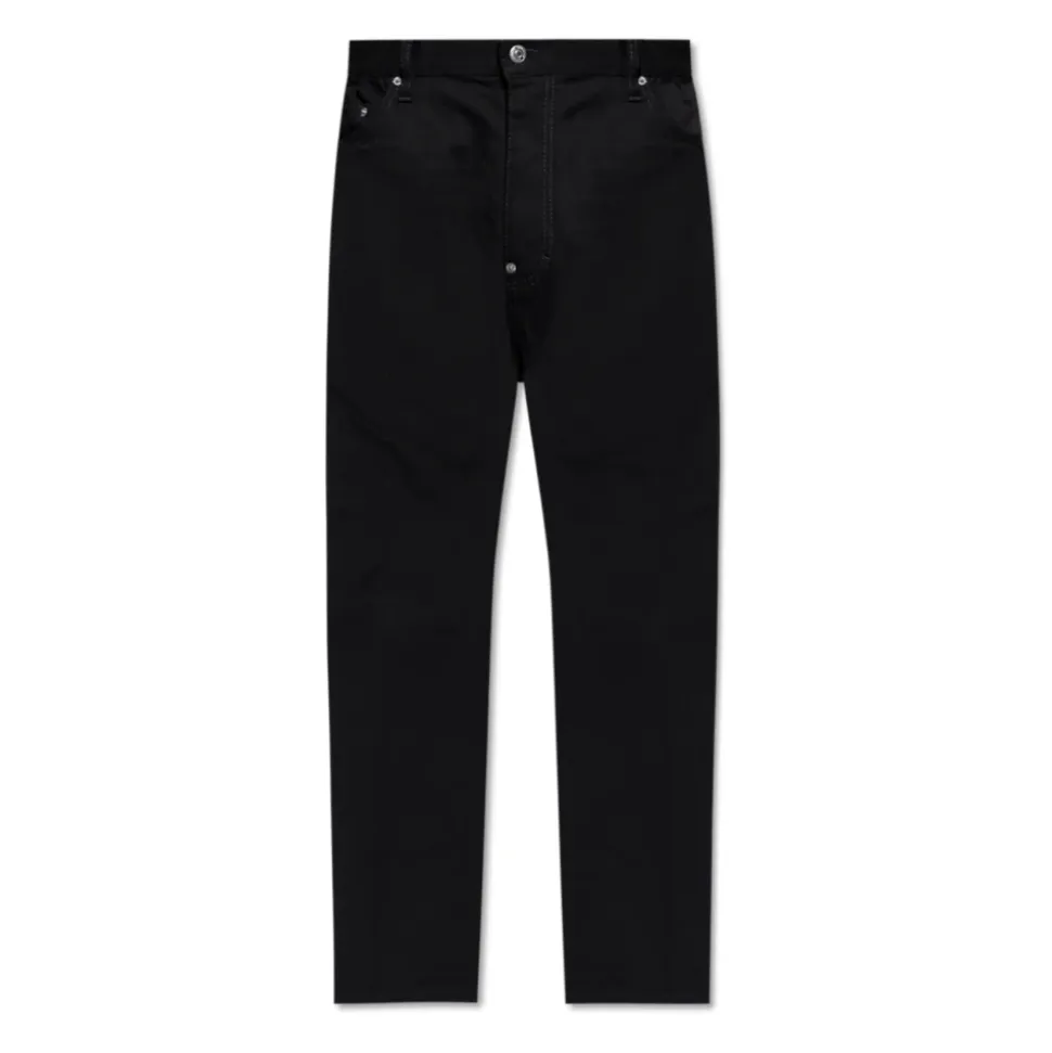 Jeans mit schmal zulaufendem Bein