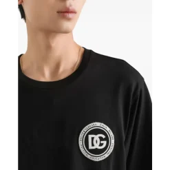 Jersey T-Shirt mit Patch