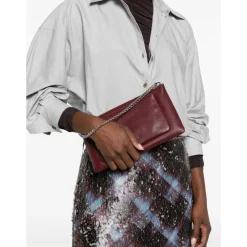 Jet Set Medium Crossbody Bag aus genarbtem Leder mit wandelbarem Riemen