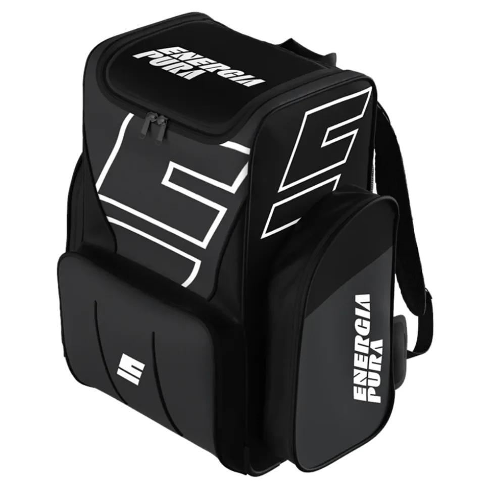 Jugend Racer Tasche in Anthrazit/Schwarz/Weiß