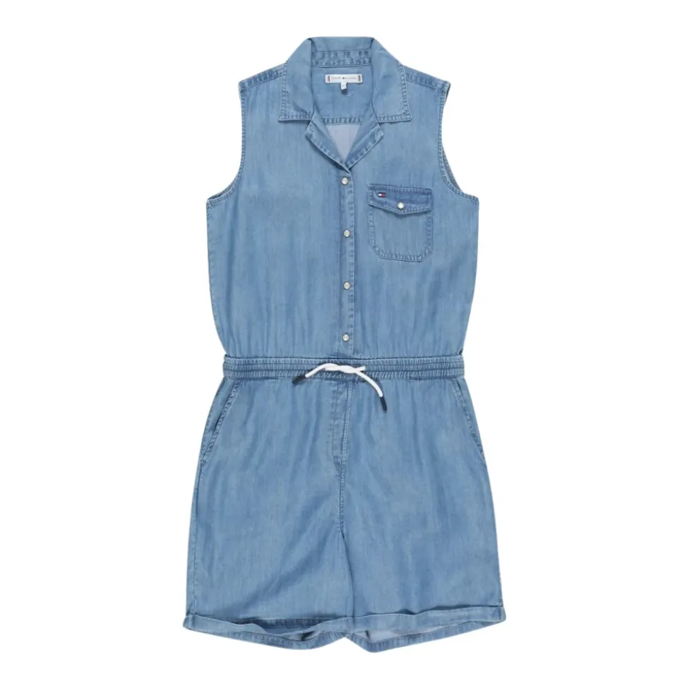 Jumpsuit im Denim-Look