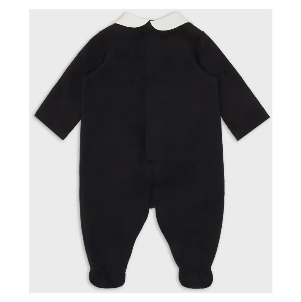 Jumpsuit mit Logo-Stickerei