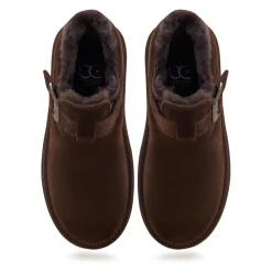 Kakao Schnalle Shearling Loafer - Braun