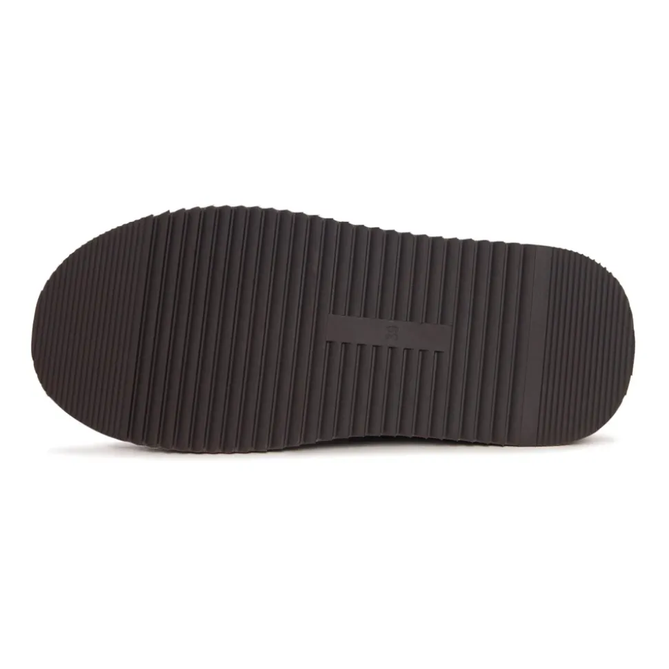 Kakao Schnalle Shearling Loafer - Braun