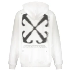 Kapuzenpullover in bequemem und vielseitigem Weiß.