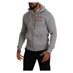 Kapuzenpullover mit durchgehendem Reißverschluss