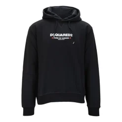 Kapuzenpullover mit Kontrastdruck