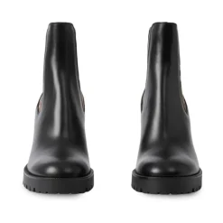 Karierte Panel Stiefeletten