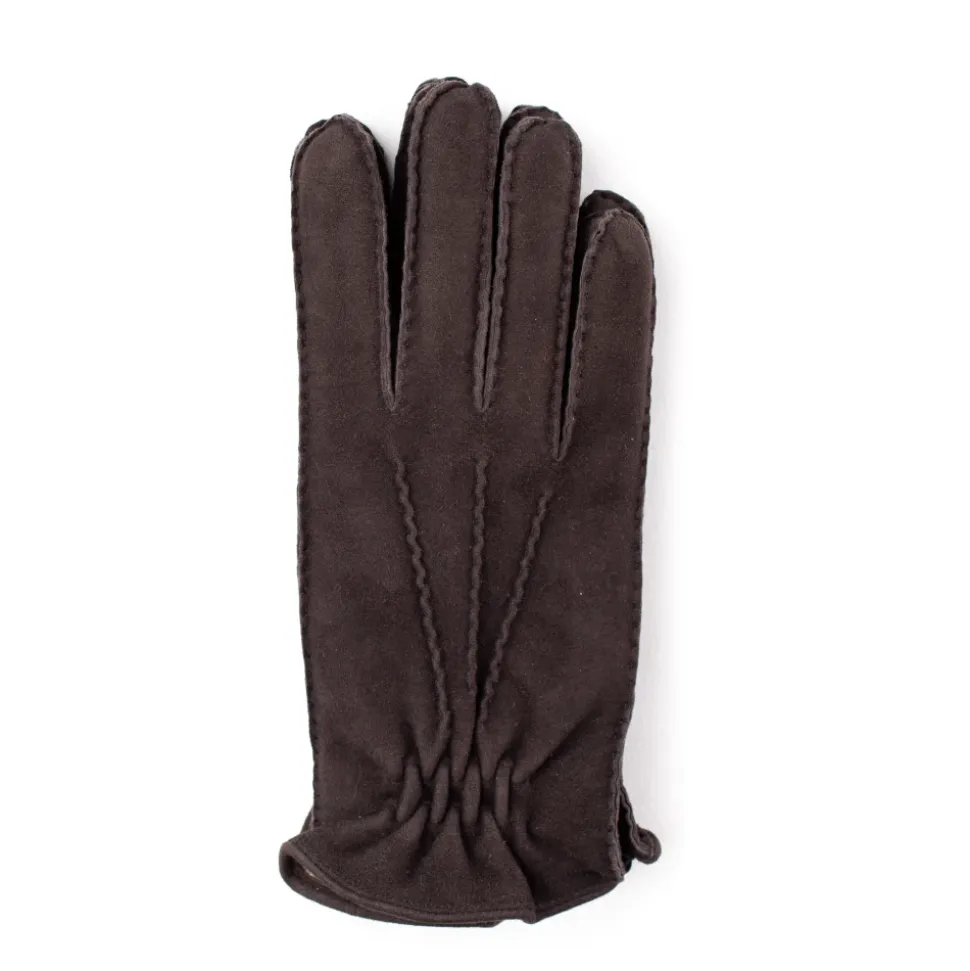 Kaschmirgefütterte Wildlederhandschuhe