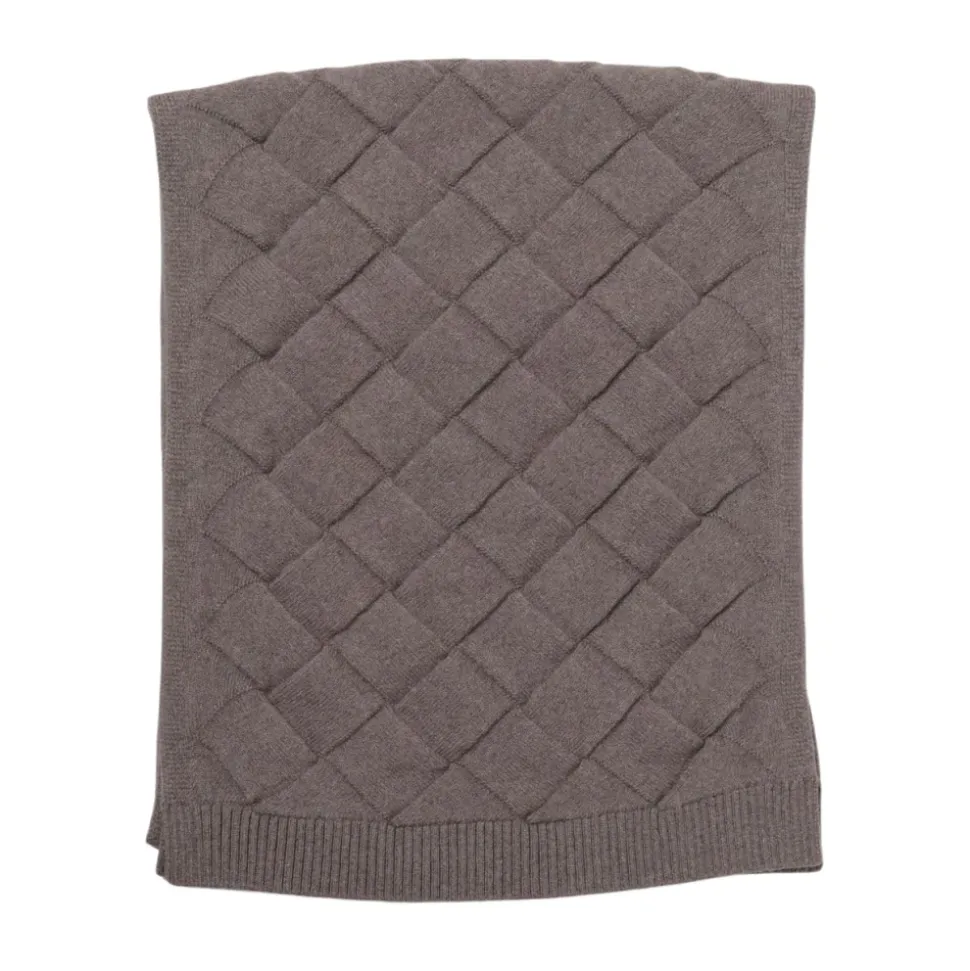 Kaschmirschal mit Diamantmuster