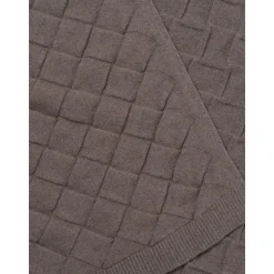 Kaschmirschal mit Diamantmuster