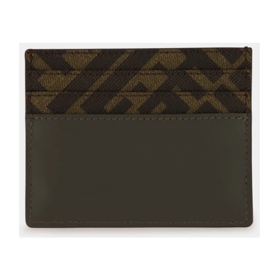 Khaki Green FF Squared Kartenhalter