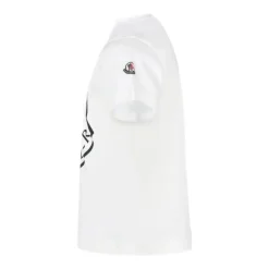 Kinder Bedrucktes T-Shirt Weiß