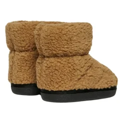 Kinder Beige Kunstpelz Schneestiefel