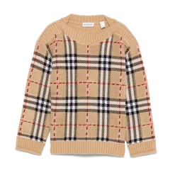 Kinder Beige Pullover