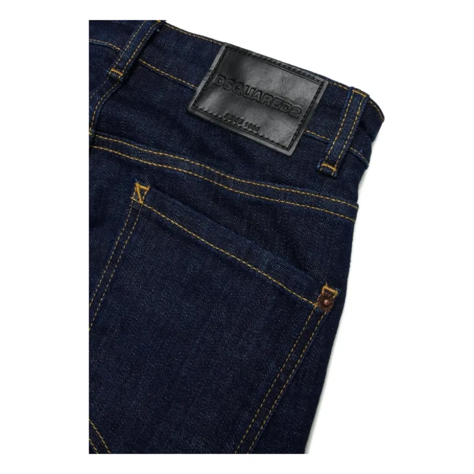 Kinder Blaue Cargo Jeans