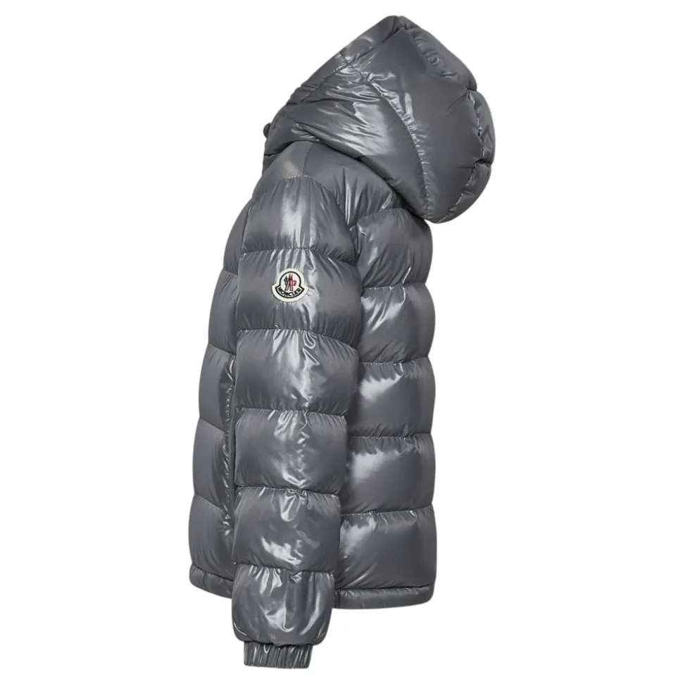 Kinder Graue Kapuzenjacke