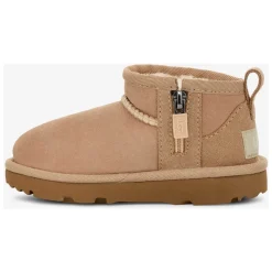 Kinder Klassische Ultra Mini Beige Stiefel