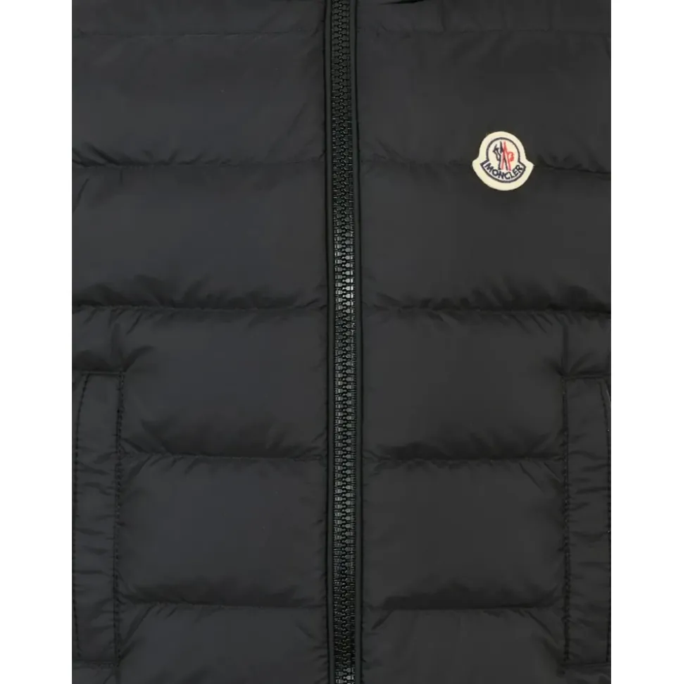Kinder Schwarze Daunenjacke