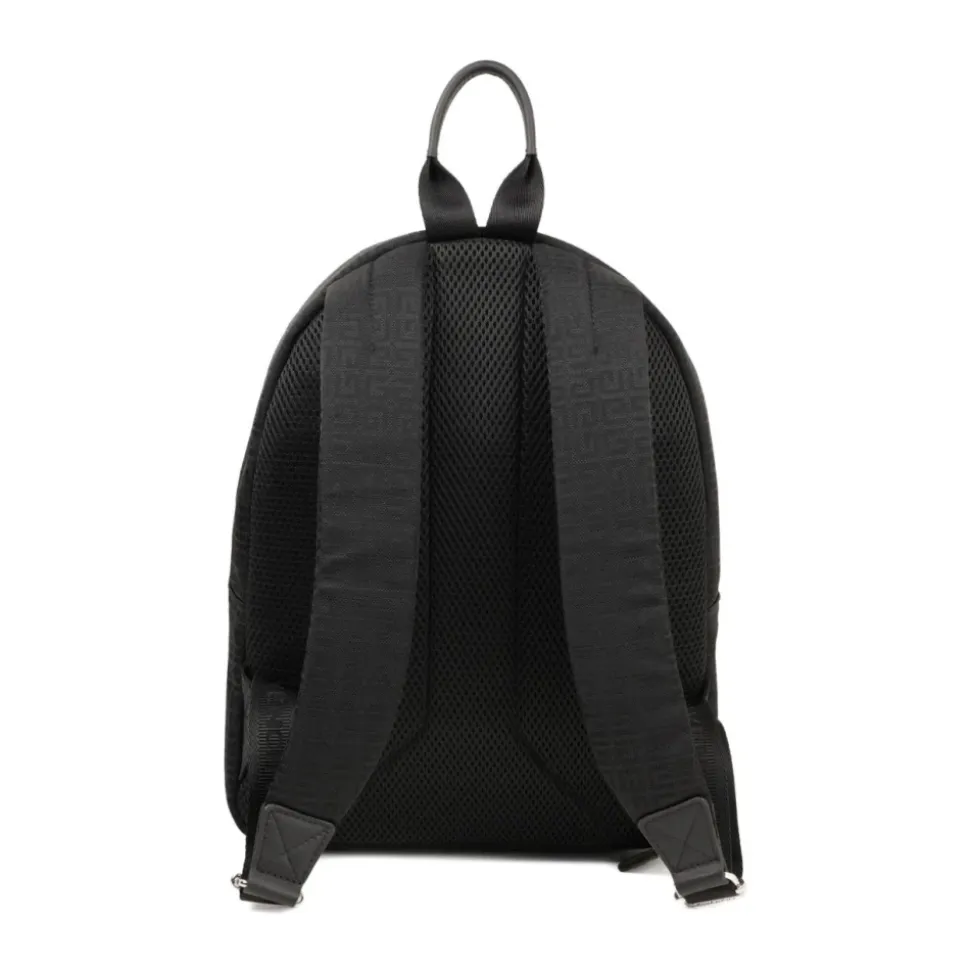 Kinder Schwarzer Rucksack mit Vordertasche