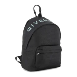 Kinder Schwarzer Rucksack mit Vordertasche